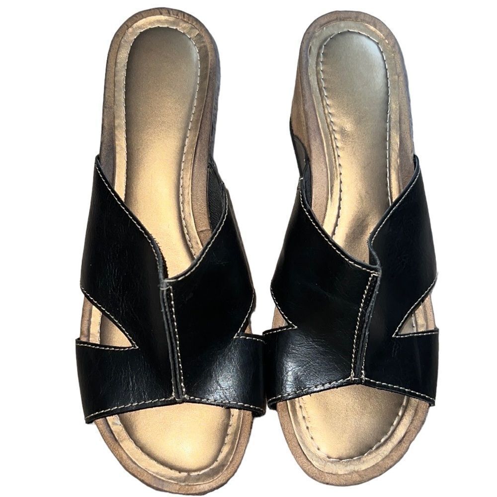 ✨ COMFORT PLUS Wedge Slides✨